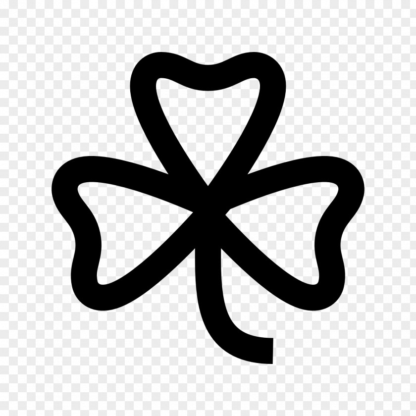 Clover Leaf Four-leaf Shamrock Symbol PNG