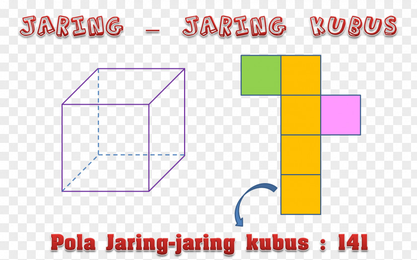 Cube Diagonal Shape Square Area PNG