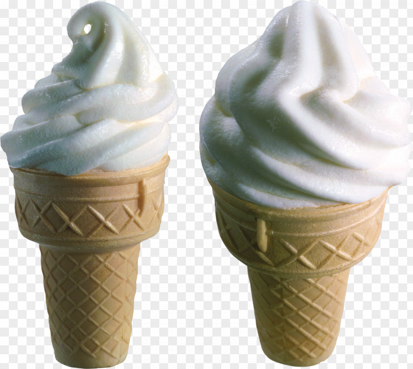 Ice Cream Cones Milk Food PNG