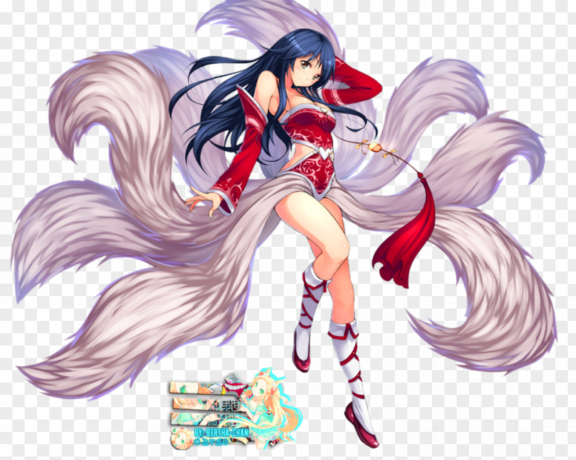 League Of Legends Nine-tailed Fox Huli Jing Ahri Video Games PNG