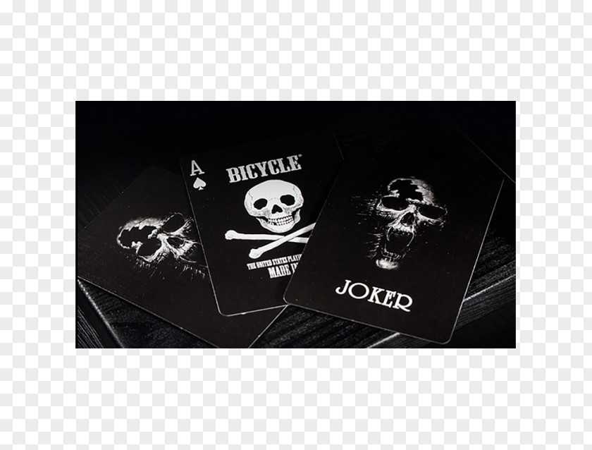 Skull Bicycle Playing Cards United States Card Company Paper Game PNG