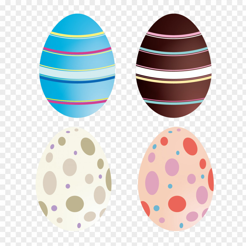 Color Easter Vector Egg Decorating Pattern PNG