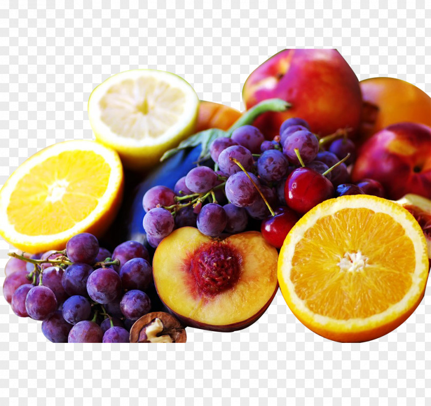 Lemon Grapes Fruit Picture Material Smoothie Grapefruit Salad PNG