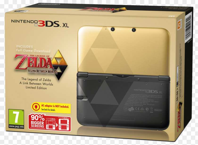 The Legend Of Zelda: A Link Between Worlds Nintendo 3DS XL PNG