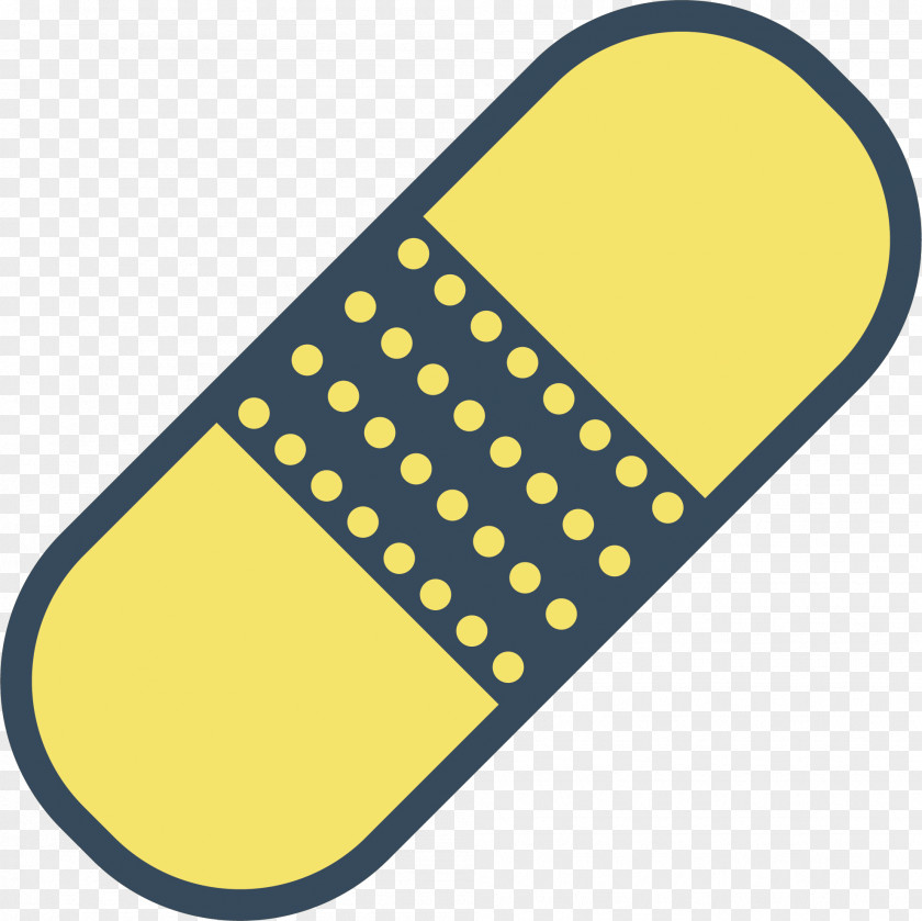 Yellow Band Aid Film Literature Icon PNG