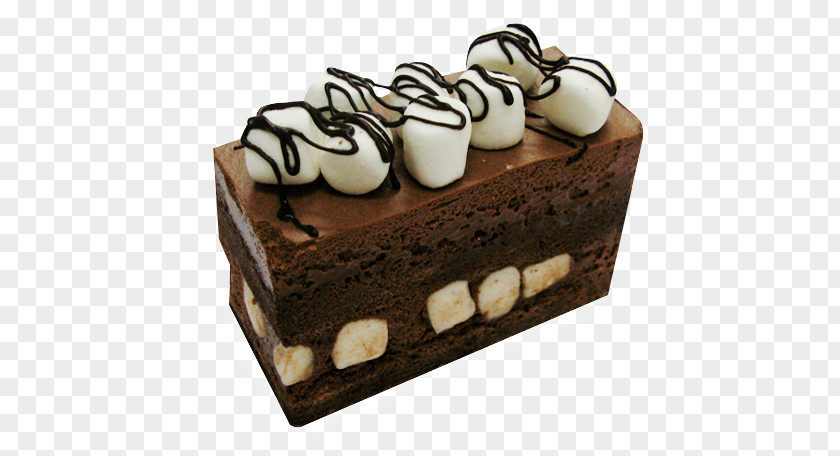 Cake Mousse Chocolate Brownie Fudge Praline Truffle PNG