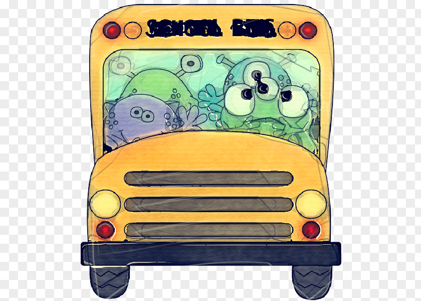 Car Technology School Bus PNG