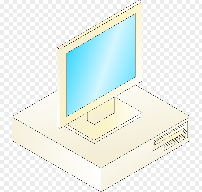 Computer Top View Drawing Digital Illustration Clip Art PNG
