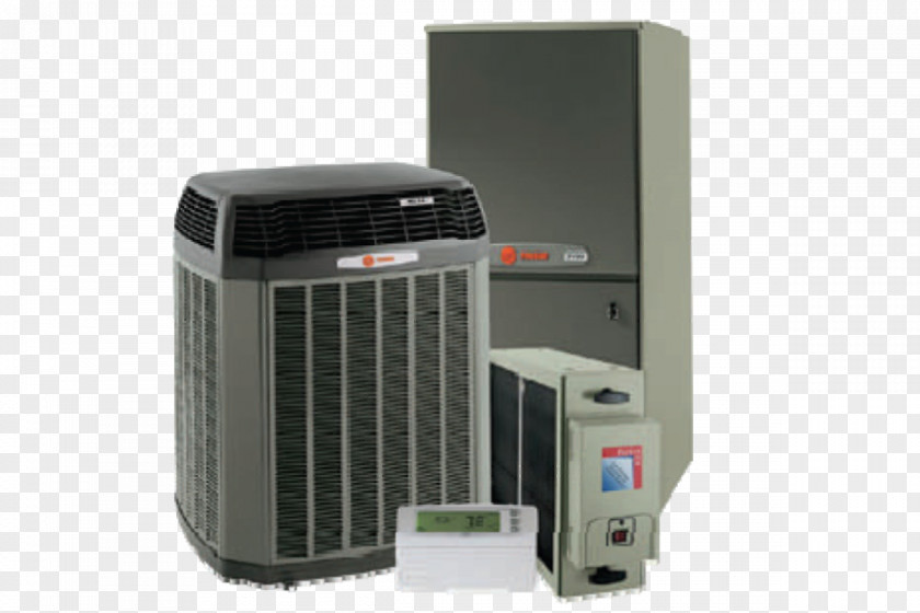 Furnace HVAC Trane Air Conditioning Central Heating PNG