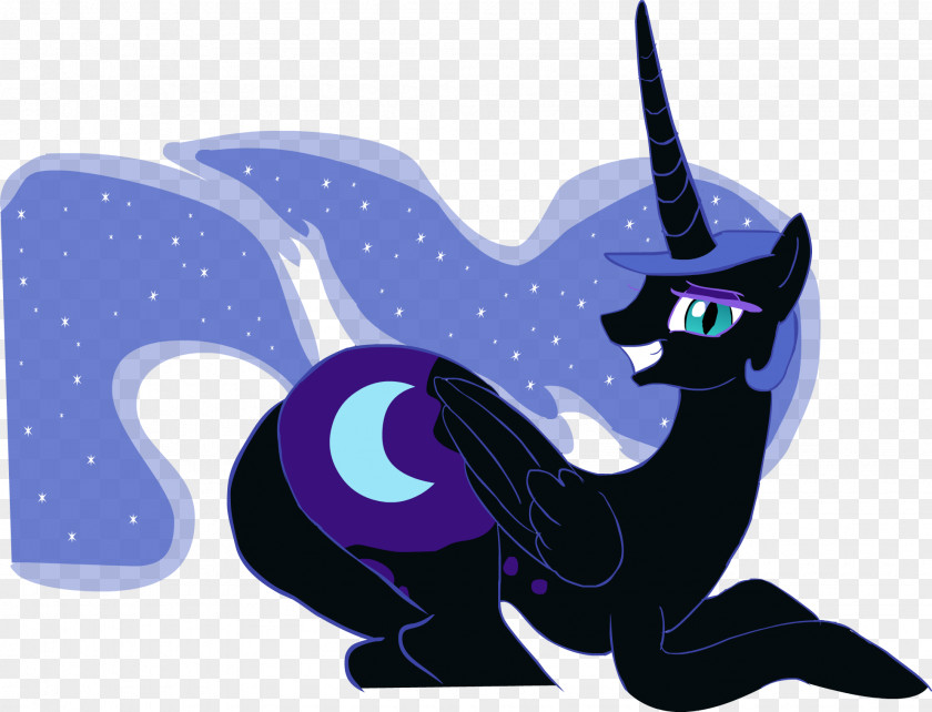 Nightmare Princess Luna Cat Pony PNG