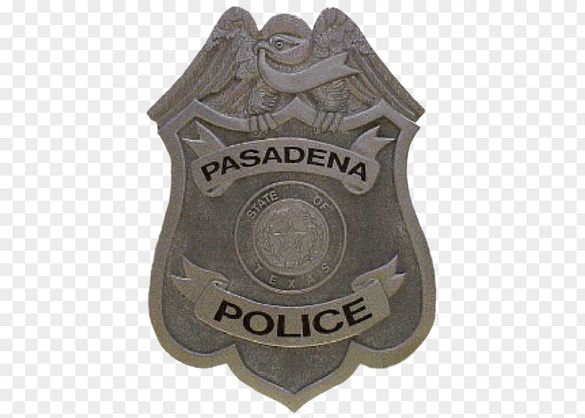 Police Badge Officer Pasadena Department Law Enforcement Agency PNG