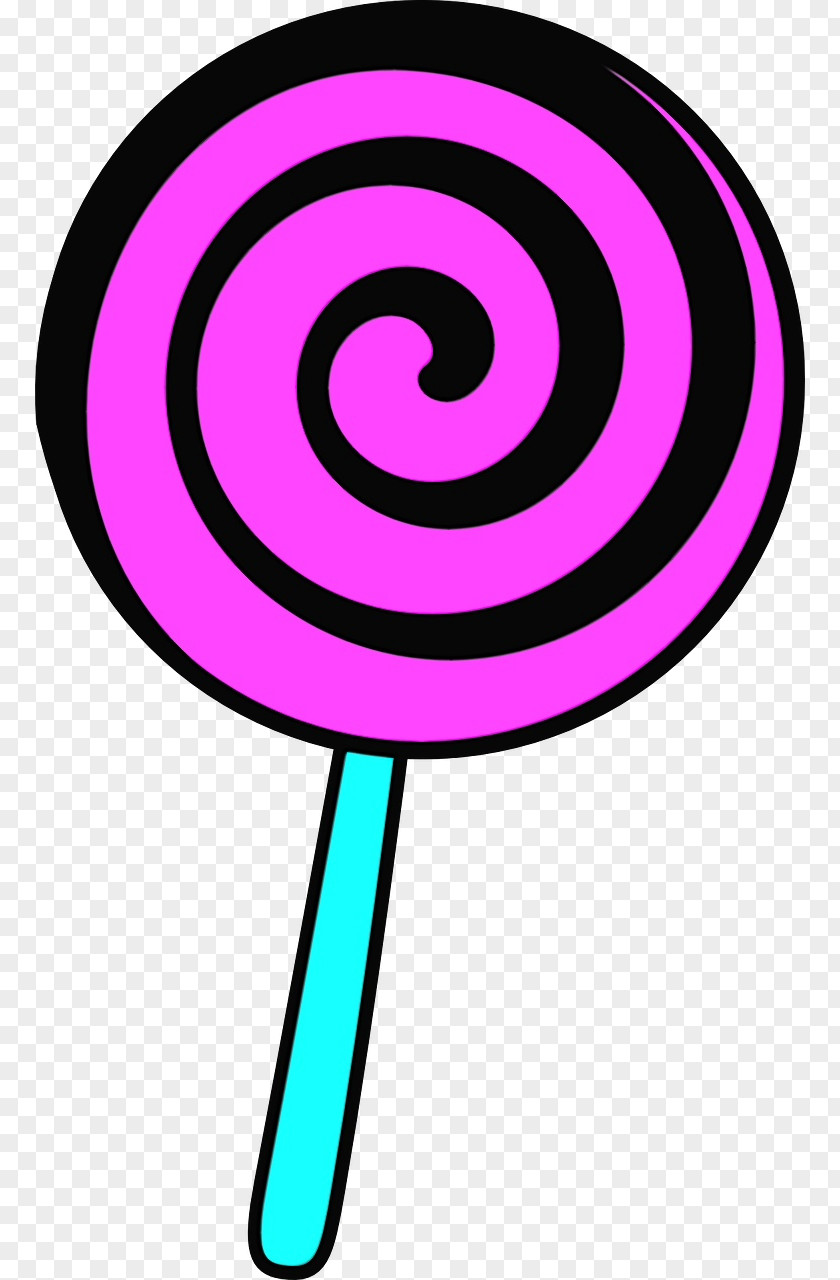 Confectionery Candy Lollipop Spiral Line Art PNG