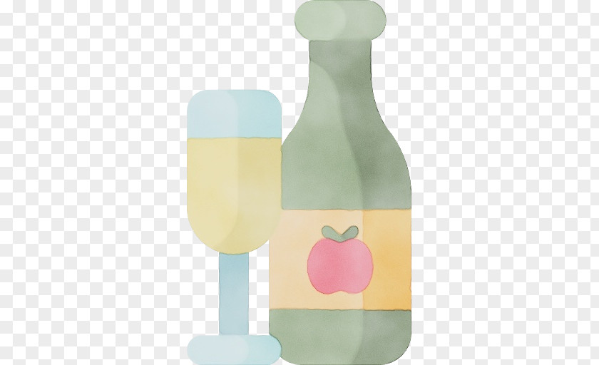 Drink Water Bottle Wine Glass PNG