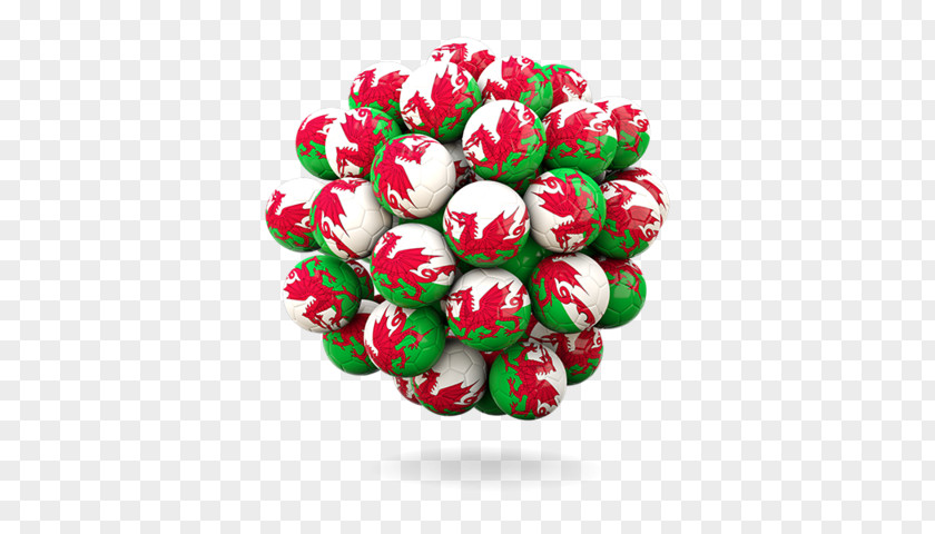 Flag Of Wales Christmas Ornament PNG
