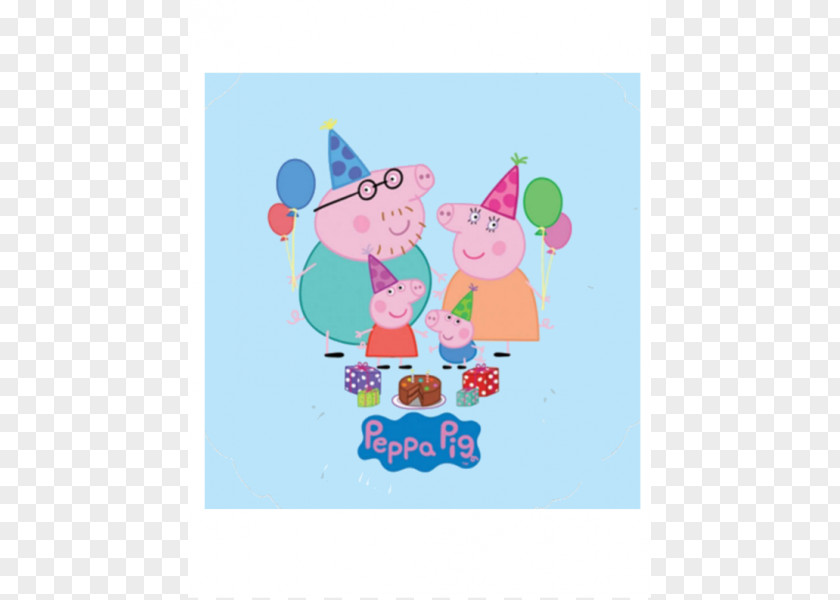Peppa Happy Birthday To You Balloon Party Gift PNG