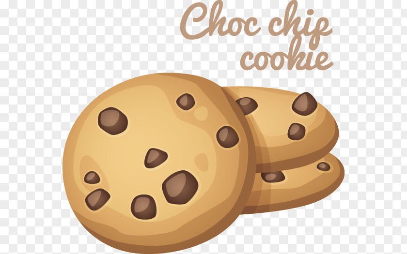 Cookies Chocolate Chip Cookie Cartoon Clip Art PNG