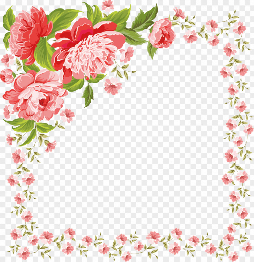 Floral Wishes Card Wedding Invitation Peony Flower PNG