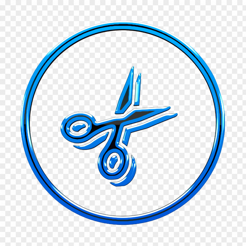 Logo Electric Blue Cut Icon Cutting Diy PNG