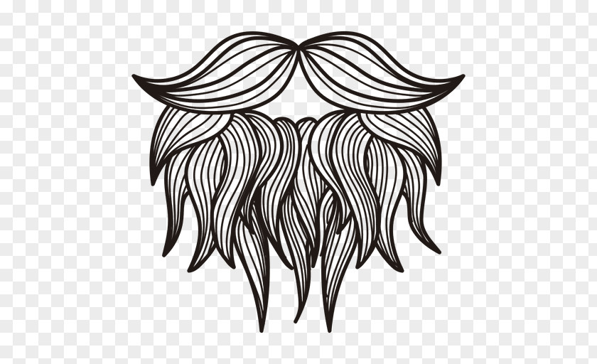 Mustache Vector Beard PNG