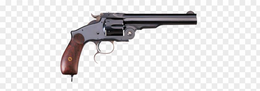 Saloon Revolver Smith & Wesson Model 3 .44 Russian .45 Colt PNG