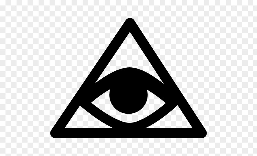 Cartoon Pyramid Eye Of Providence Triangle Clip Art PNG