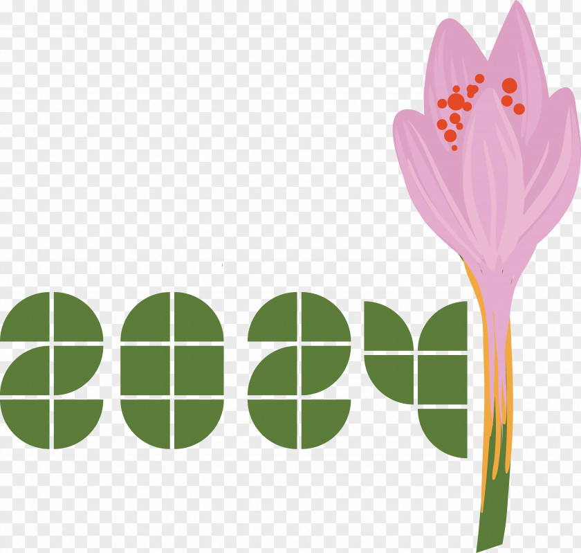 Flower Logo Leaf Green Petal PNG