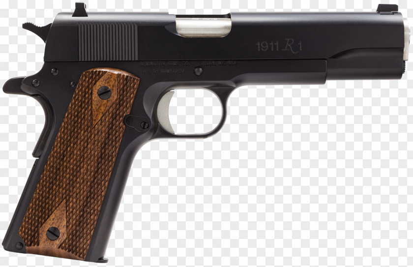Handgun Remington 1911 R1 .45 ACP M1911 Pistol Arms Firearm PNG
