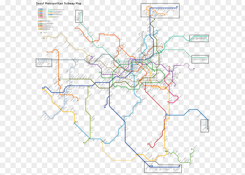 Train Rapid Transit Seoul Metropolitan Subway Rail Transport Bundang Line PNG