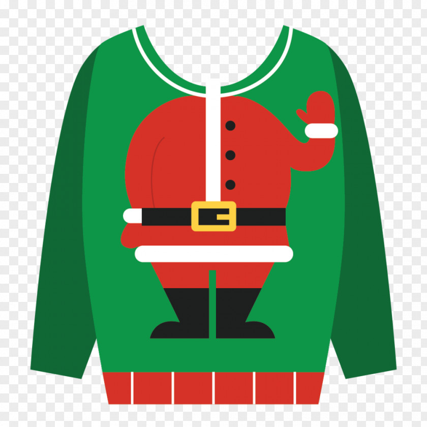 Tshirt T-shirt Christmas Jumper Day Sweater Santa Claus PNG