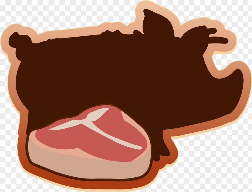 Barbecue Pulled Pork Pig Clip Art PNG