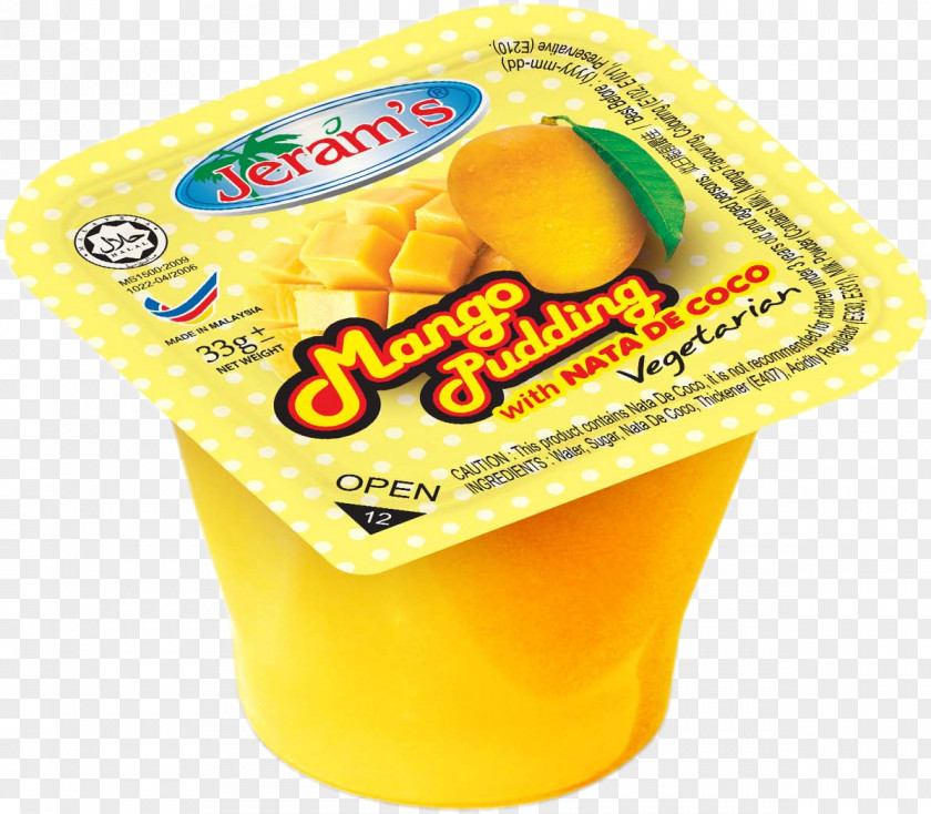 Nata De Coco Mango Pudding Vegetarian Cuisine Cream Jeram Coconut Sdn. Bhd. PNG