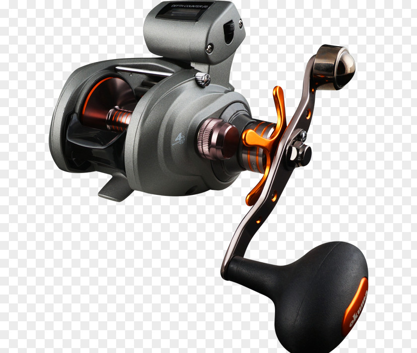Okuma Reels Angling Fishing Cold Water Line Counter Reel 宝熊渔具股份有限公司 Auction PNG