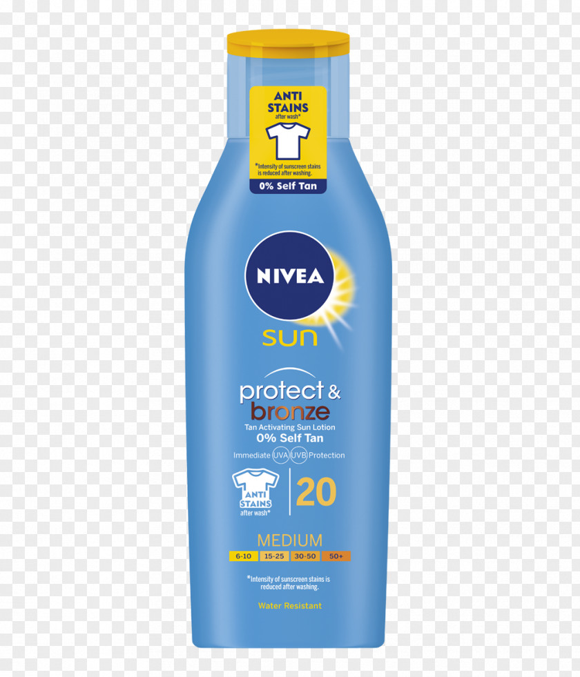 Sun Lotion Sunscreen NIVEA After Moisture Soothing Factor De Protección Solar Tanning PNG