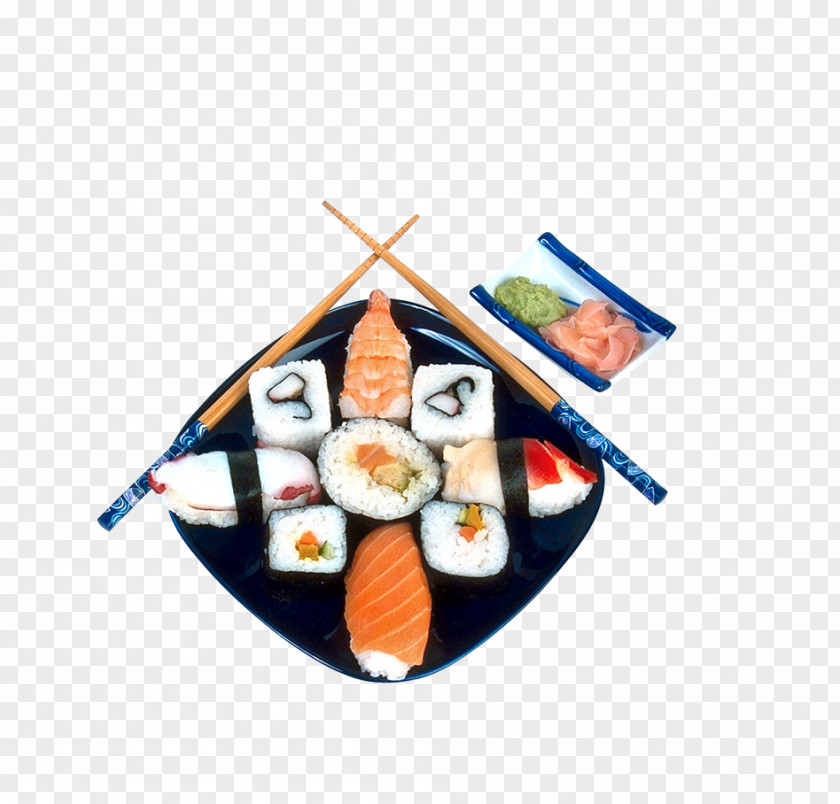 Sushi Gourmet Japanese Cuisine Sashimi Onigiri PNG