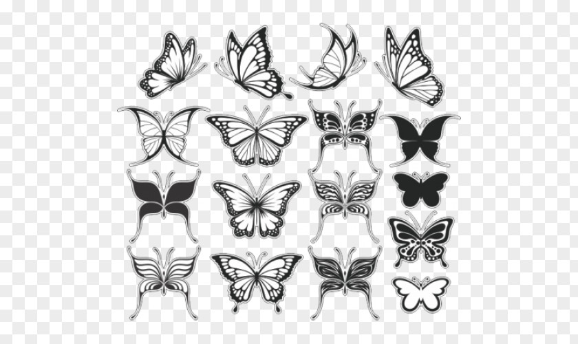 Butterfly Tattoo Drawing PNG