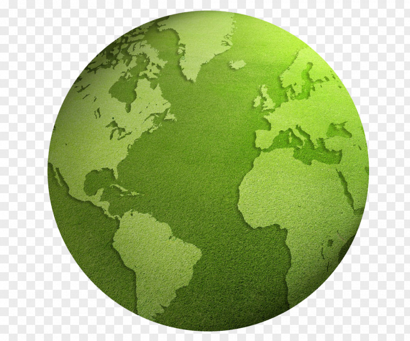 Green Earth Globe World Map Stock Photography PNG