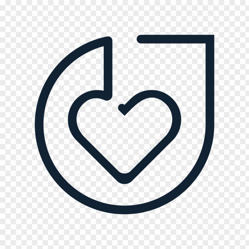 Heart Icon Product Design Font Line Brand PNG