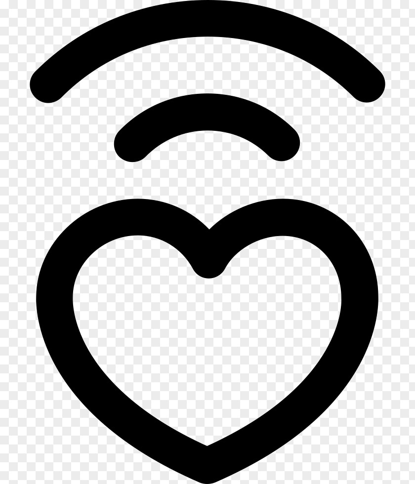 Smile Symbol Love Black And White PNG