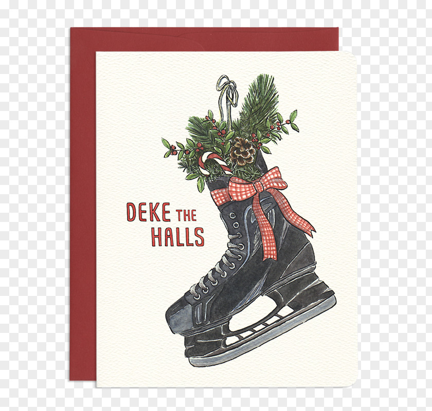 Festive Greeting Card Christmas Ornament Shoe PNG