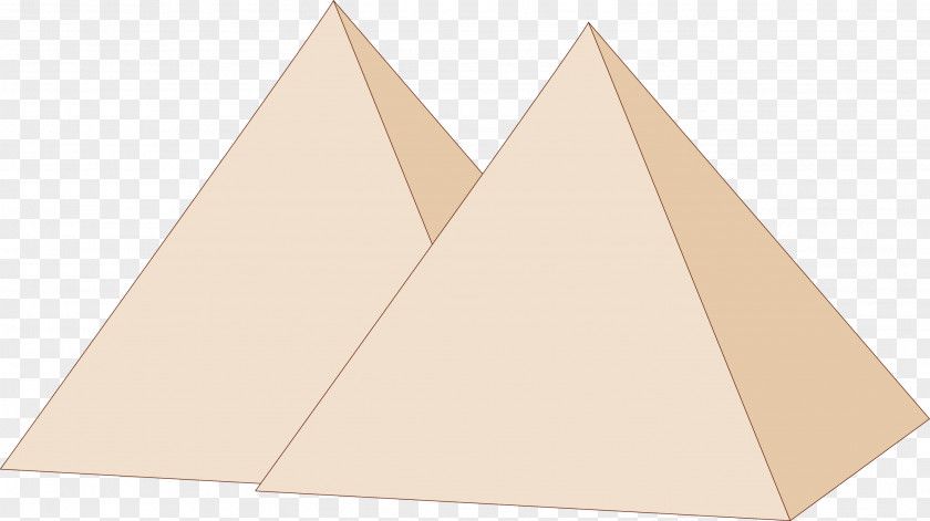 Simple Wind Pyramid Triangle Wood PNG