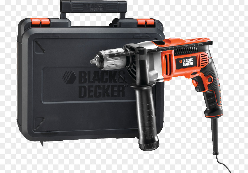 Black And Decker Tools & KR654CRESK 1-speed-Impact Driver 650 W Incl. Case Augers Wiertarka Udarowa DeWalt PNG