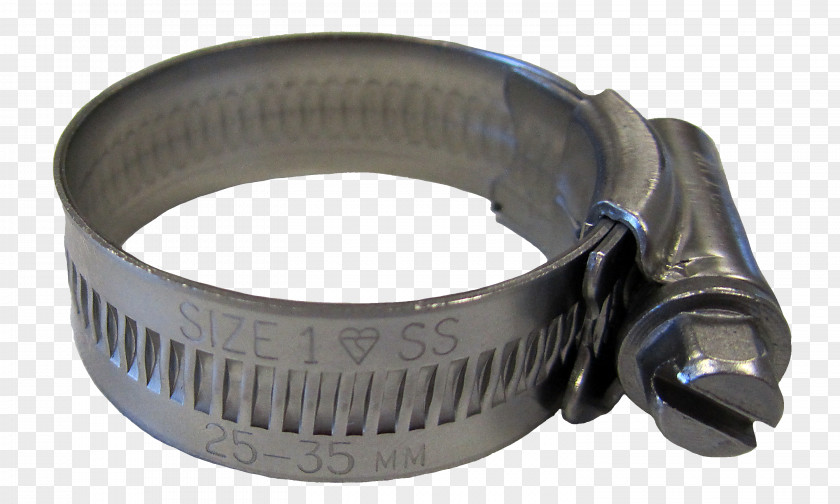 Jubilee Clip Hose Clamp Stainless Steel PNG