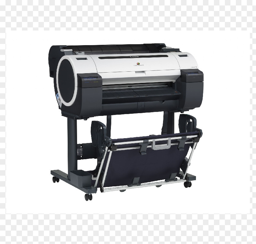 Printer Multi-function Wide-format Canon ImagePROGRAF IPF670 Plotter PNG