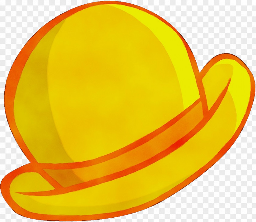 Yellow Hat Headgear Costume PNG