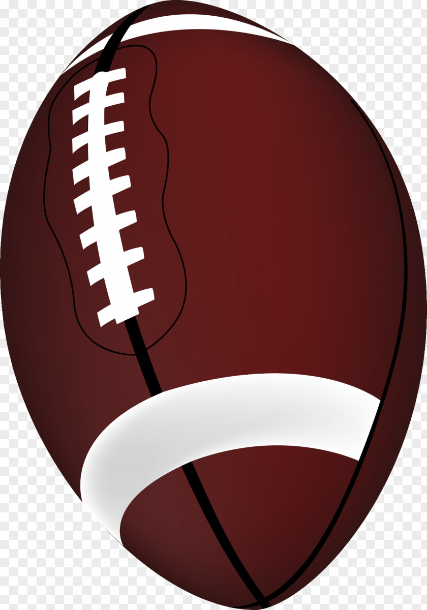 American Football Sport Vector Clip Art PNG