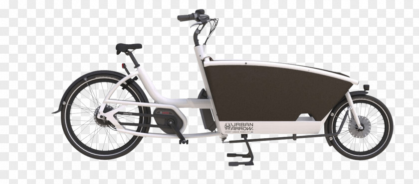 Arrow White Smart Urban Mobility B.V. Bakfiets Electric Bicycle Freight PNG