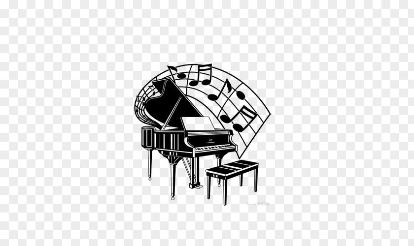 Creative Piano Key Clip Art PNG