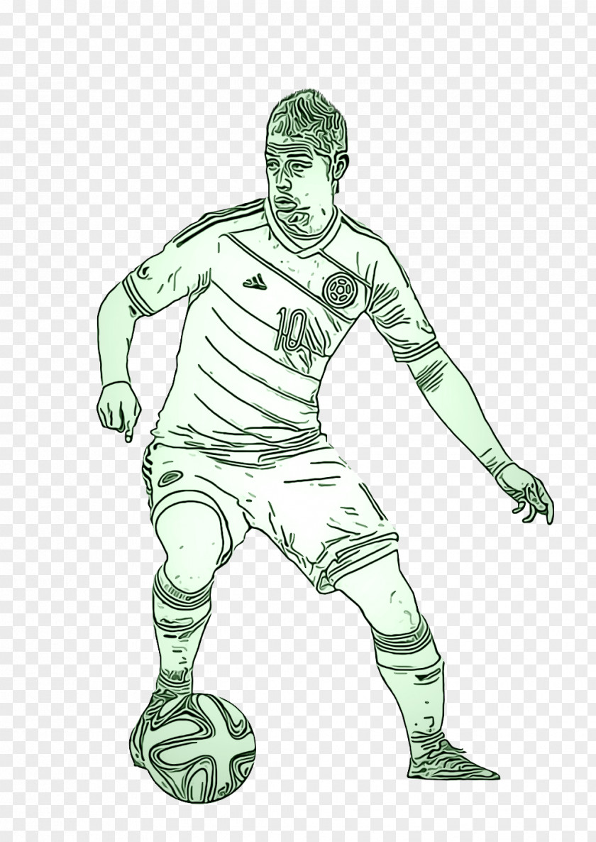 Drawing Sports Equipment Football Player PNG