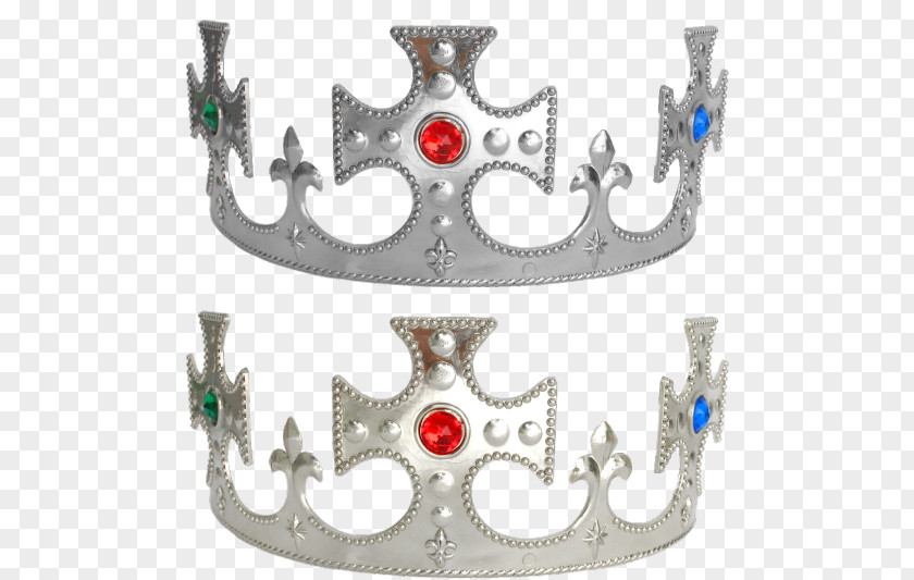 Crown Silver King Royal Family PNG