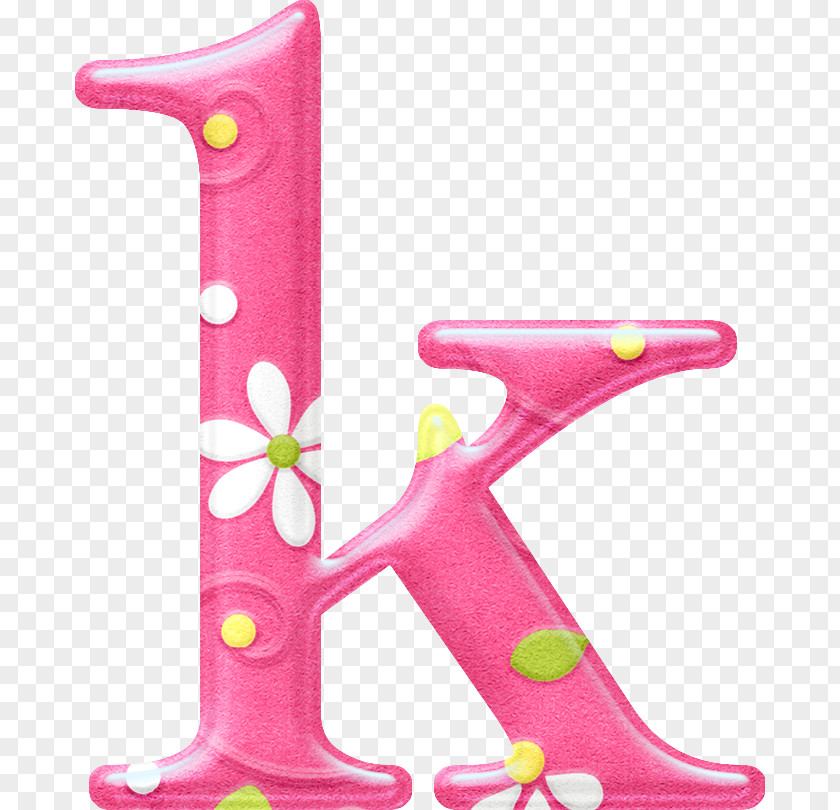 Easter Clipart Alphabet Lettering K PNG